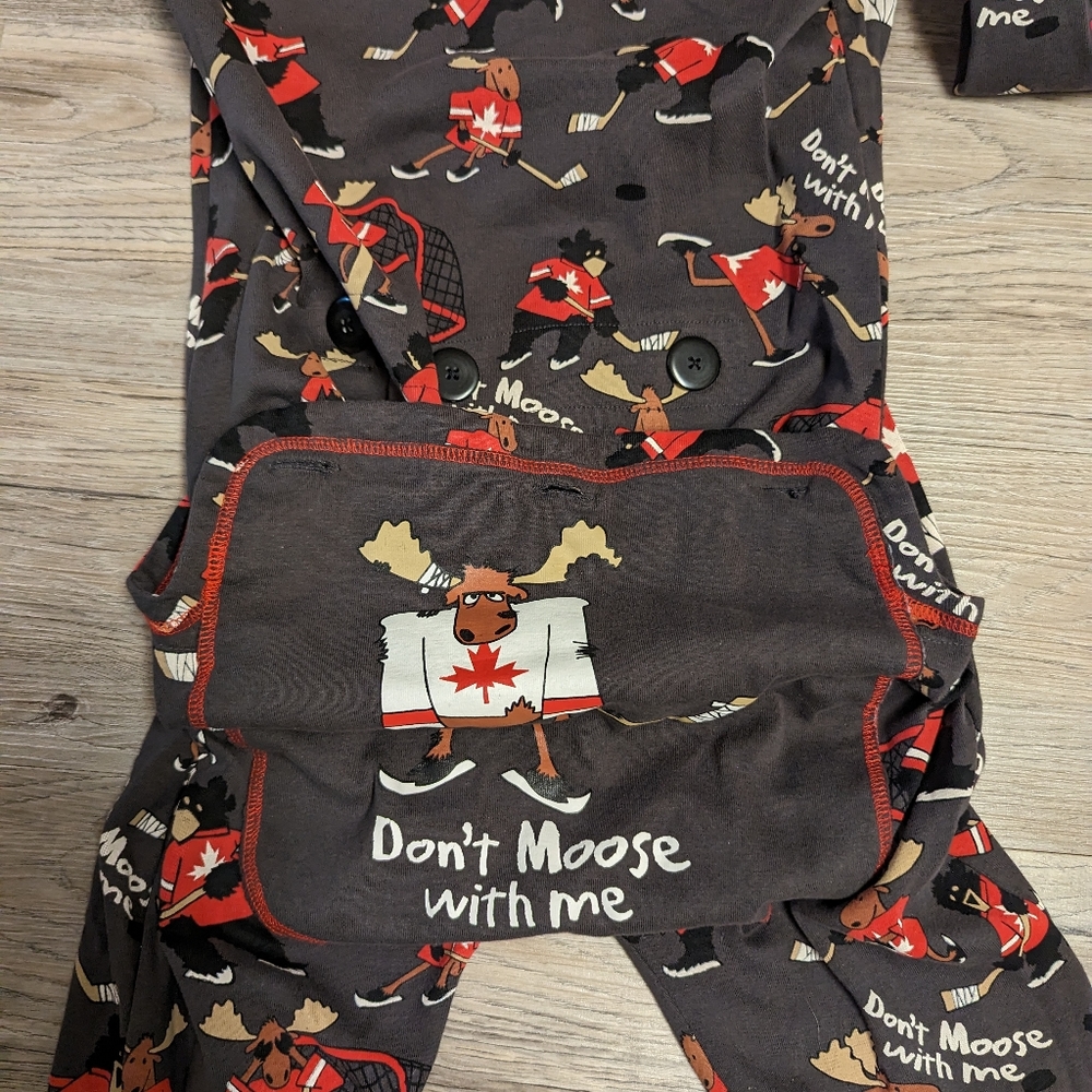 New, no tags, Lazy One union suit, unisex xs